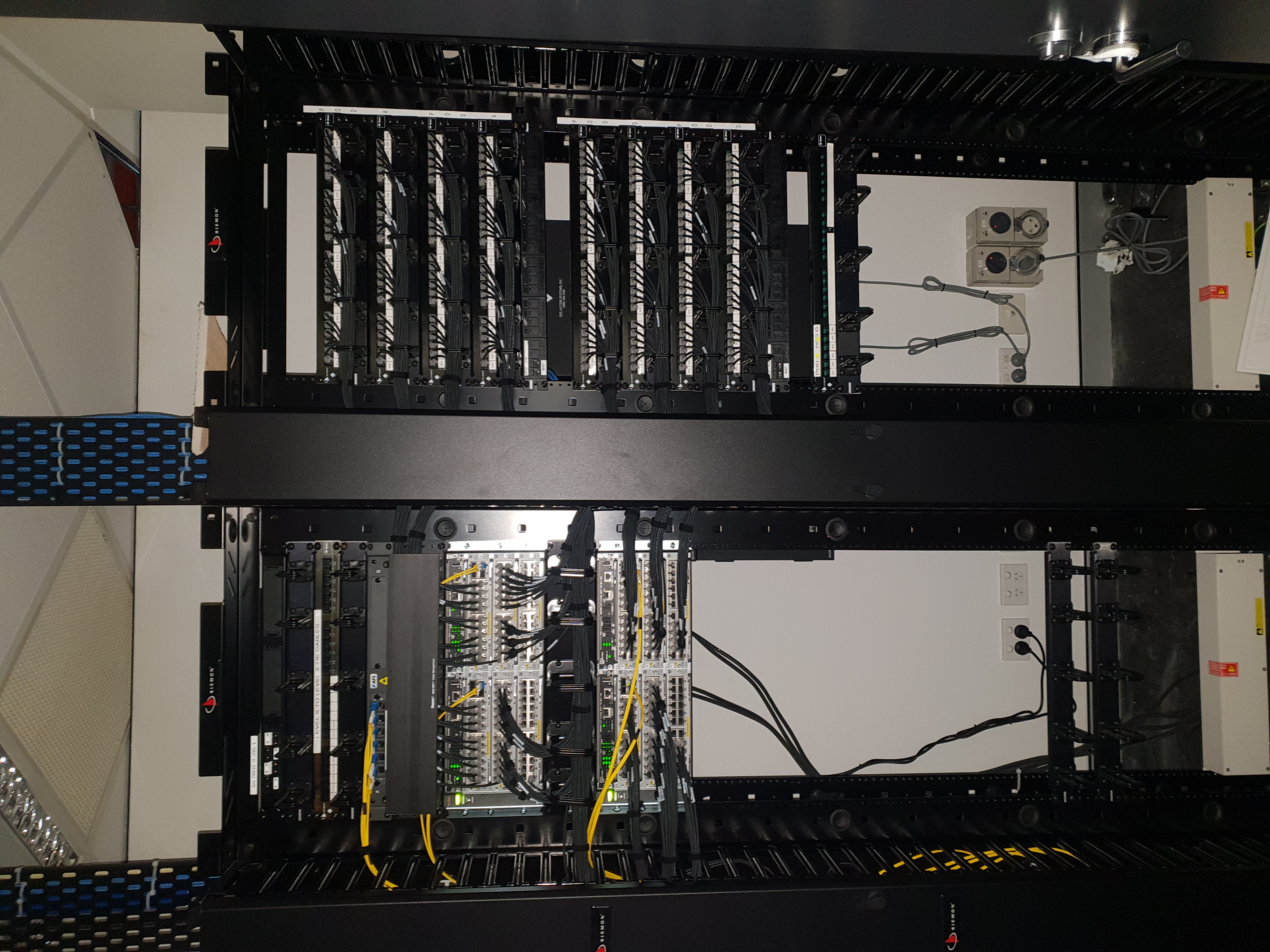 Professional telecommunications installation